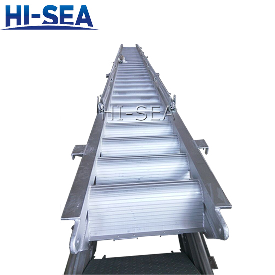 Fixed Arc Step Aluminium Accommodation Ladder